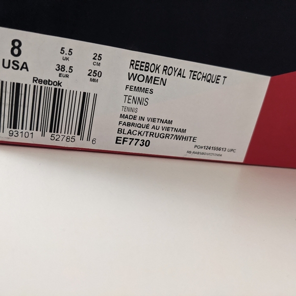 reebok shoes (royal techque) - Picture 6 of 6
